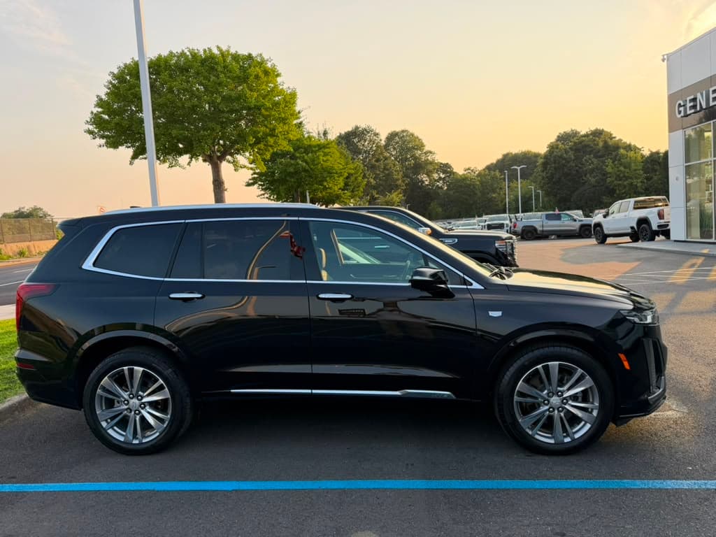 Cadillac XT6 side profile — Long Island Express Limo fleet